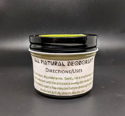 All Natural Deodorant